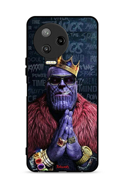 Tolwak Infinix Note 12 Pro 4G Protective Case Cover Thanos Power