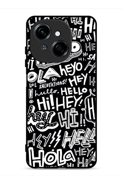 Covernex غطاء حماية لهاتف Tecno Spark Go 1S 4G، علامات Hi Hello