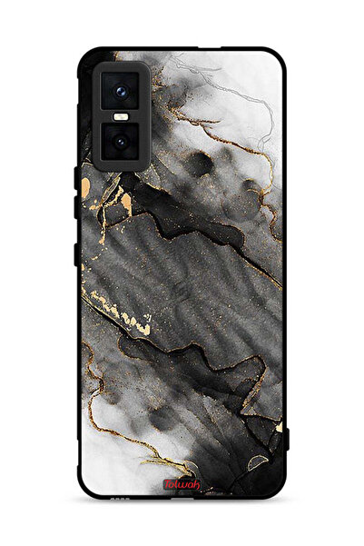 Tolwak غطاء حماية لهاتف Infinix GT 30 Pro بلون رخامي لامع
