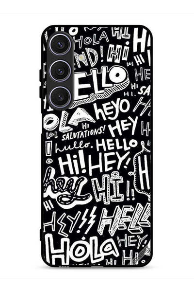 Covernex Samsung Galaxy A26 Protective Case Cover Hi Hello Tags