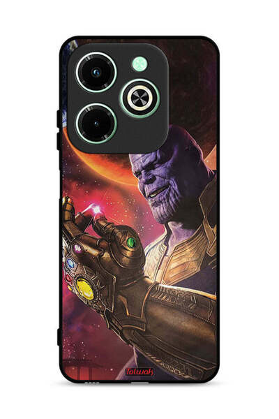Tolwak غطاء حماية لهاتف Infinix Hot 40i 4G بتصميم ثانوس