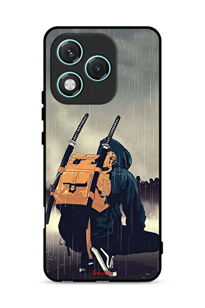 Tolwak غطاء حماية لهاتف Honor 400 Lite برسومات سيف ساموراي الرقمية