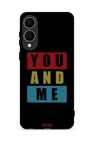 Tolwak Samsung Galaxy S25 Edge Protective Case Cover You And Me