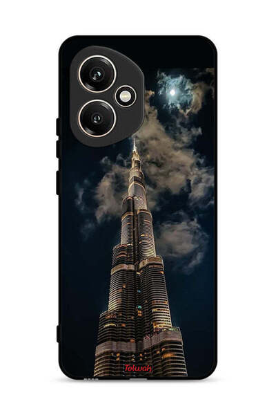 Tolwak Honor 400 Protective Case Cover Burj Khalifa In Night