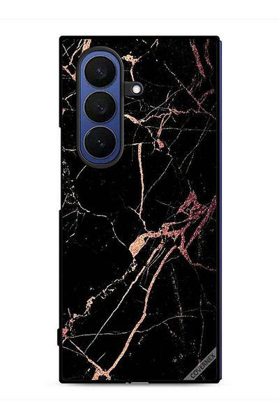 Covernex غطاء حماية لهاتف Samsung Galaxy Z Fold7 بنقشة رخامية متصدعة