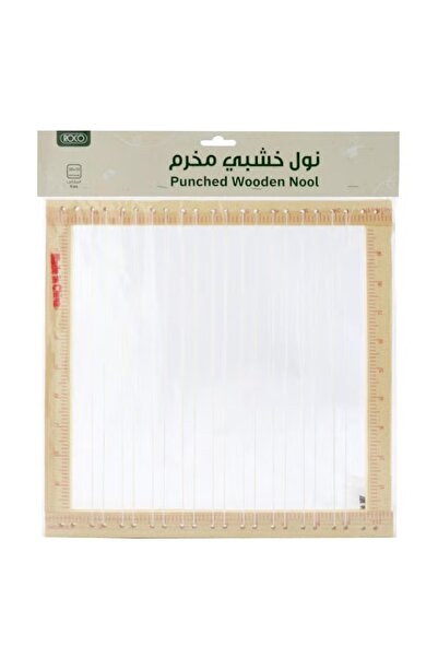 Roco لوازم الخياطة إطار مربع نول مع فتحات للخيوط 30 × 30 سم