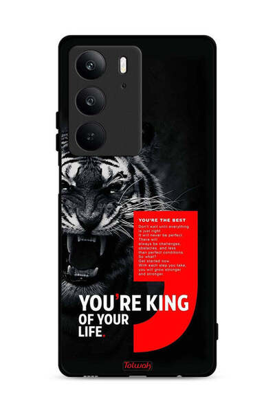 Tolwak Realme C75 4G Protective Case Cover You Are King Of Your Life
