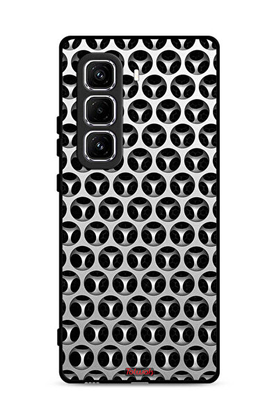 Tolwak غطاء حماية لهاتف Infinix Hot 50 Pro 4G بنقشة عقارب الساعة