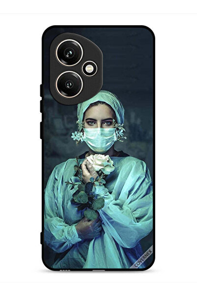 Covernex غطاء حماية لهاتف Honor 400 بتصميم ممرضة فنية