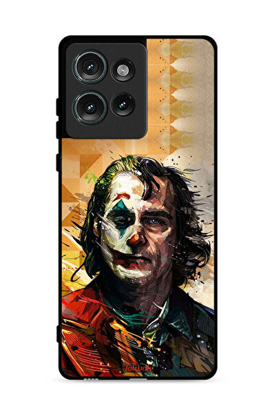 Tolwak غطاء حماية لهاتف موتورولا إيدج 50 برسومات جوكر