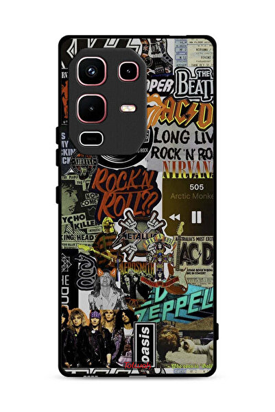 Tolwak غطاء حماية لهاتف Infinix Note 50s، تحيا موسيقى الروك أند رول