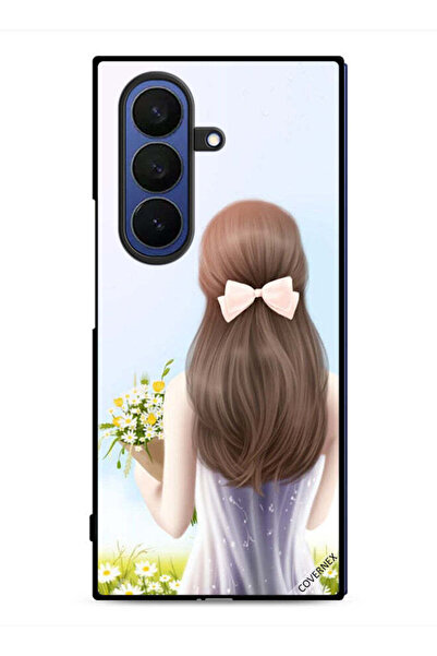 Covernex غطاء حماية لهاتف سامسونج جالاكسي زد فولد 7 - فتاة جميلة