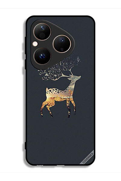 Covernex غطاء حماية لهاتف هواوي بيورا 80 بتصميم غزال