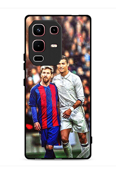 Covernex غطاء حماية لهاتف إنفينيكس نوت 50s ميسي ورونالدو