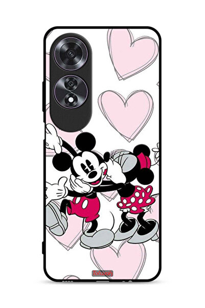 Tolwak غطاء حماية لهاتف Oppo A60 بتصميم عناق ميكي ماوس