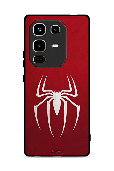 Tolwak غطاء حماية لجهاز Infinix Note 50 Pro 4G بتصميم Spider Icon
