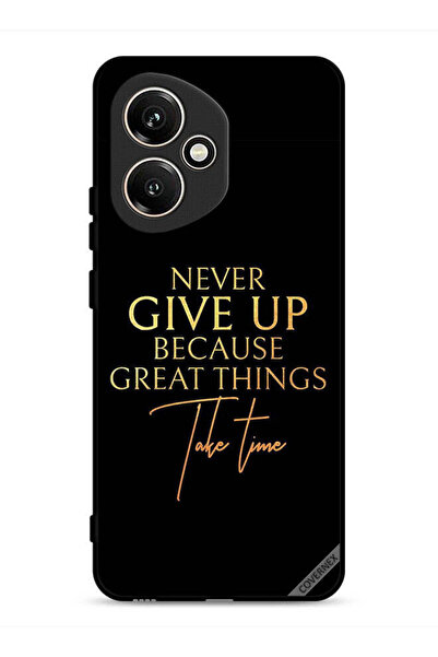 Covernex غطاء حماية لهاتف Honor 400 لا تستسلم أبدًا لأن الأشياء العظيمة تستغر...