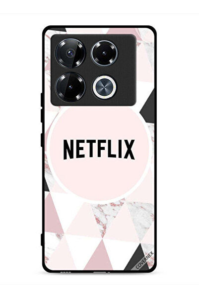 Covernex غطاء حماية لهاتف Infinix Note 40 Pro Plus 5G مع خلفية Netflix