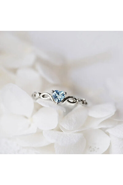 Choice خاتم هويتان الجديد اللطيف ذو القلب المرصع بالزركون المكعب، بتصميم إبدا...