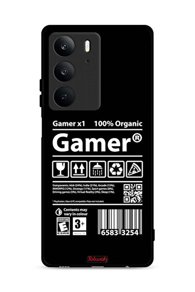 Tolwak Realme C75 4G Protective Case Cover Gamer Sticker