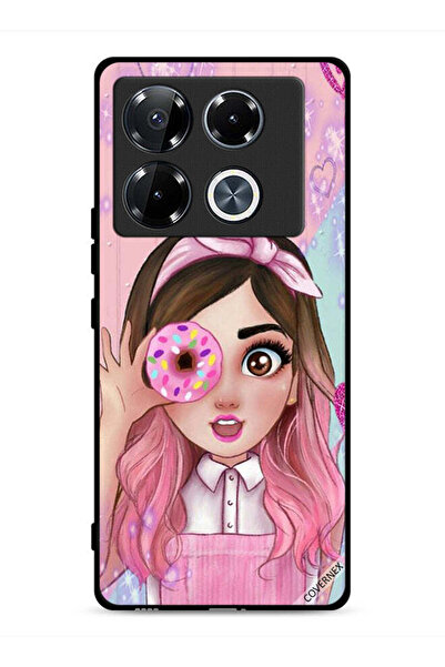 Covernex Infinix Note 40 Pro 5G Protective Case Cover Donut Lover Girl Art