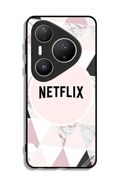 Covernex غطاء حماية لهاتف هواوي بيورا 80 برو بلس مع خلفية نتفليكس