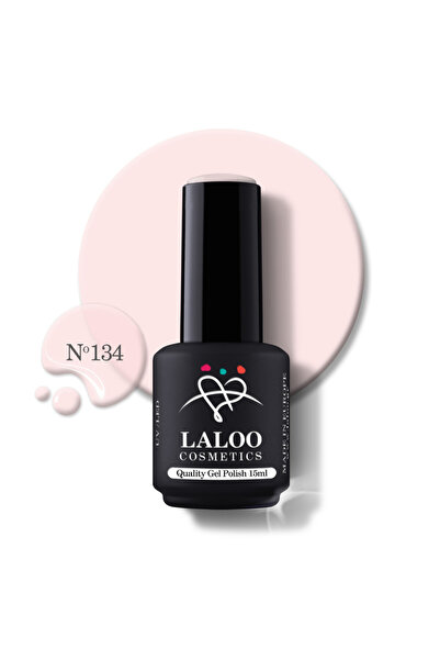 Laloo Cosmetics 134 Pink French | Oja gel Laloo 15 ml