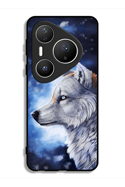 Covernex غطاء حماية هواوي بيورا 80 برو بلس بطبعة رسم الذئب