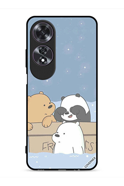 Covernex غطاء حماية Oppo A60 بتصميم Bear Friends