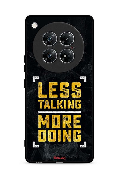 Tolwak Infinix Zero 40 Protective Case Cover Less Talking More Doing