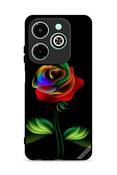 Covernex غطاء حماية لهاتف Infinix Hot 40i 4G بلون قوس قزح وردي