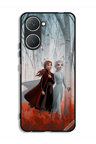 Covernex غطاء حماية لهاتف Vivo Y18i 4G بنقشة Frozen Sisters