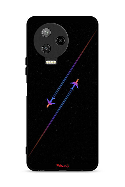 Tolwak غطاء حماية لهاتف Infinix Note 12 Pro 4G برسومات طائرات