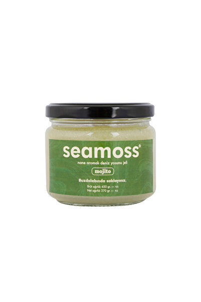 SEAMOSS MOJİTO-Nane Aromalı Irlanda Deniz Yosunu Jeli 330ml - Sea Moss, Deniz...