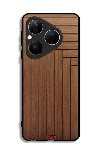 Tolwak غطاء حماية لهاتف هواوي بيورا 80 بنمط باب