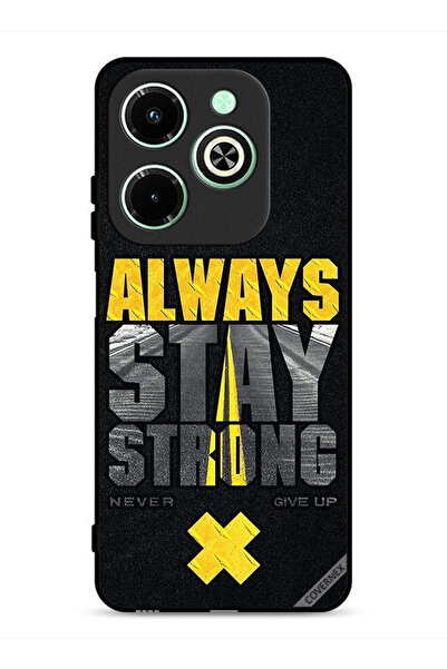 Covernex غطاء حماية لهاتف Infinix Hot 40i 4G، كن قويًا دائمًا ولا تستسلم أبدًا