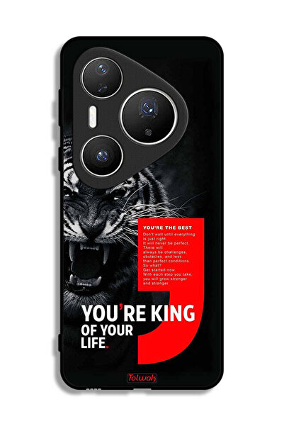 Tolwak Huawei Pura 80 Pro Protective Case Cover You Are King Of Your Life