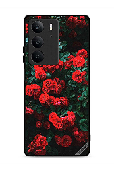 Covernex غطاء حماية لهاتف Realme C75 4G بطبعة حديقة الورود
