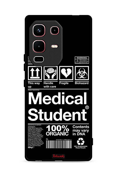 Tolwak غطاء حماية لهاتف Infinix Note 50s، ملصق طالب الطب