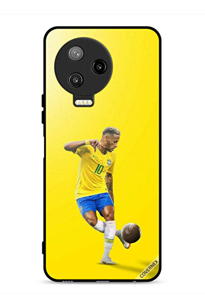 Covernex غطاء حماية لهاتف Infinix Note 12 Pro 4G بتصميم نيمار مع كرة قدم