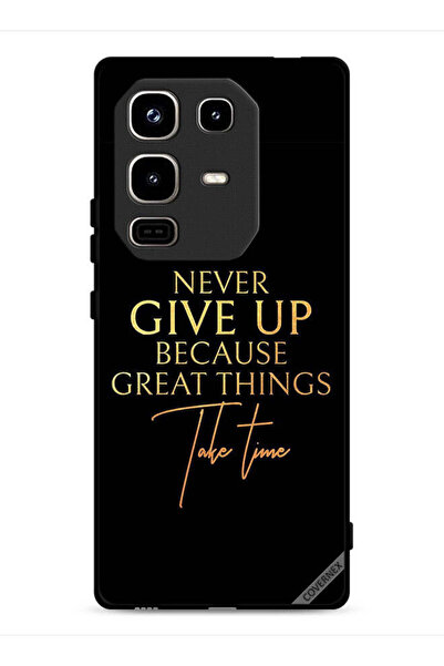 Covernex غطاء حماية لهاتف Infinix Note 50 Pro 4G لا تستسلم أبدًا لأن الأشياء ...
