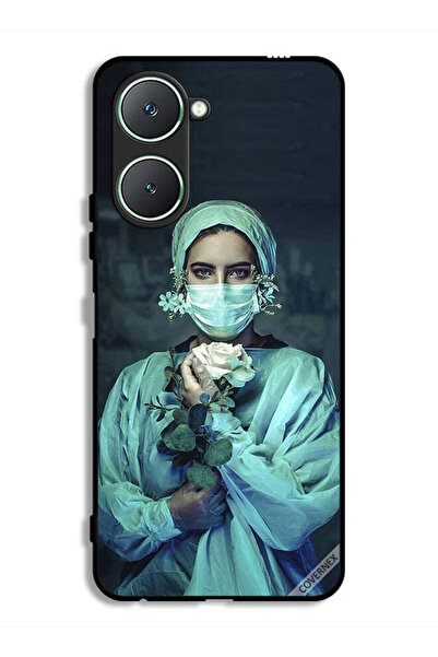 Covernex غطاء حماية لهاتف Vivo Y18i 4G برسومات ممرضة