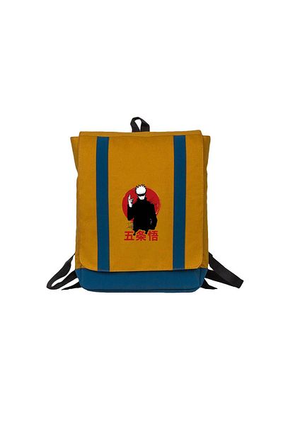 Z zepplin Megumi Jajutsu Kaisen Yellow Backpack