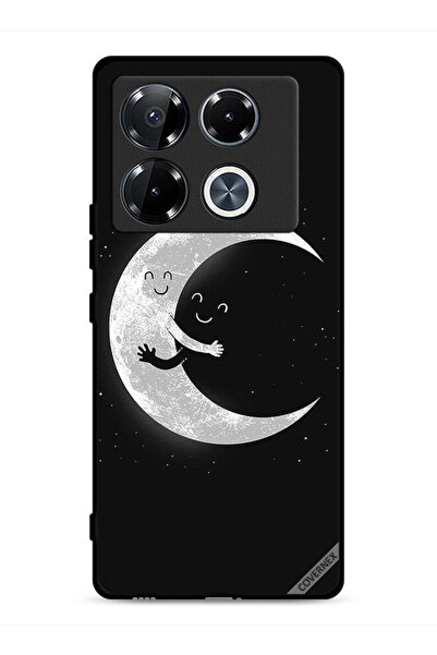 Covernex غطاء حماية لهاتف Infinix Note 40 Pro Plus 5G بتصميم عناق القمر والسم...