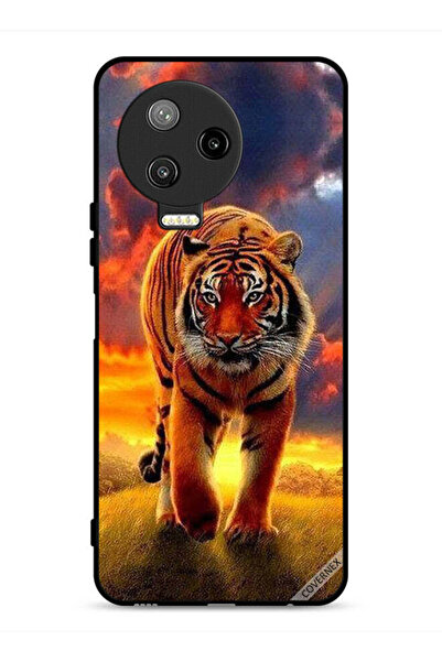Covernex غطاء حماية لهاتف Infinix Note 12 Pro 4G بتصميم Cheetah Walking