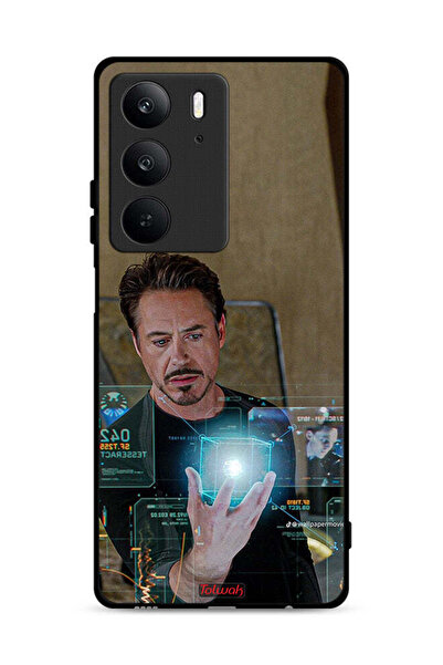 Tolwak غطاء حماية لهاتف Realme C75 4G بتصميم الرجل الحديدي