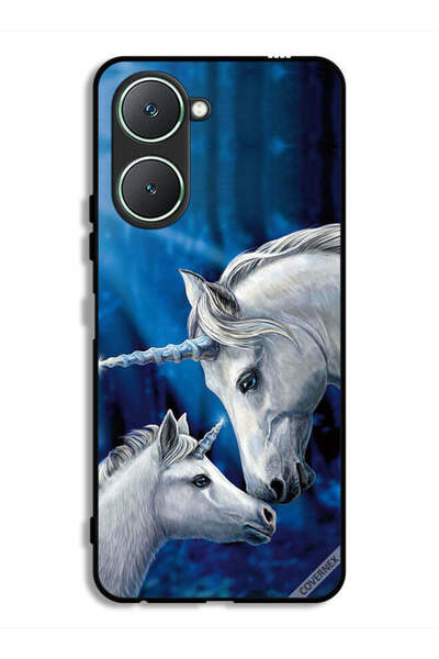 Covernex غطاء حماية لهاتف Vivo Y18i 4G بتصميم وحيد القرن الصغير