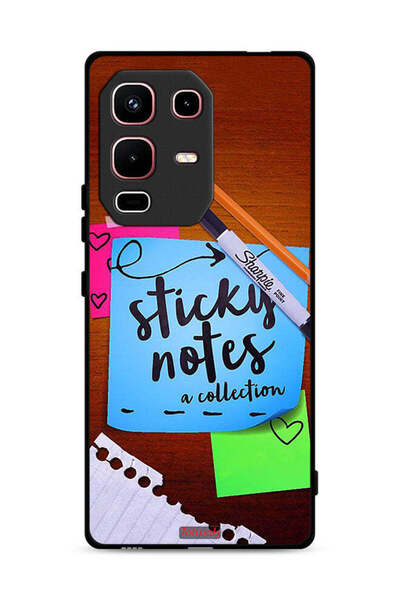 Tolwak غطاء حماية لهاتف Infinix Note 50s مع ملاحظات لاصقة