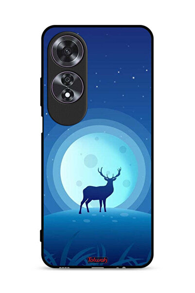 Tolwak غطاء حماية لهاتف Oppo A60 - غزال