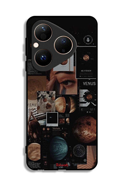 Tolwak غطاء حماية لهاتف هواوي بيورا 80 بتصميم فينوس آرت